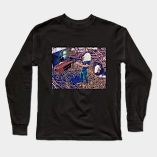 Game On Abstract Long Sleeve T-Shirt